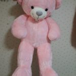 Большой Розовый Мишка 100 см. - цена 18 000 тенге